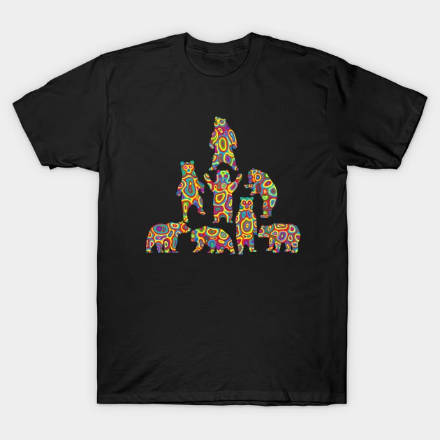 Cheerleaders Bear T-Shirt by martinussumbaji